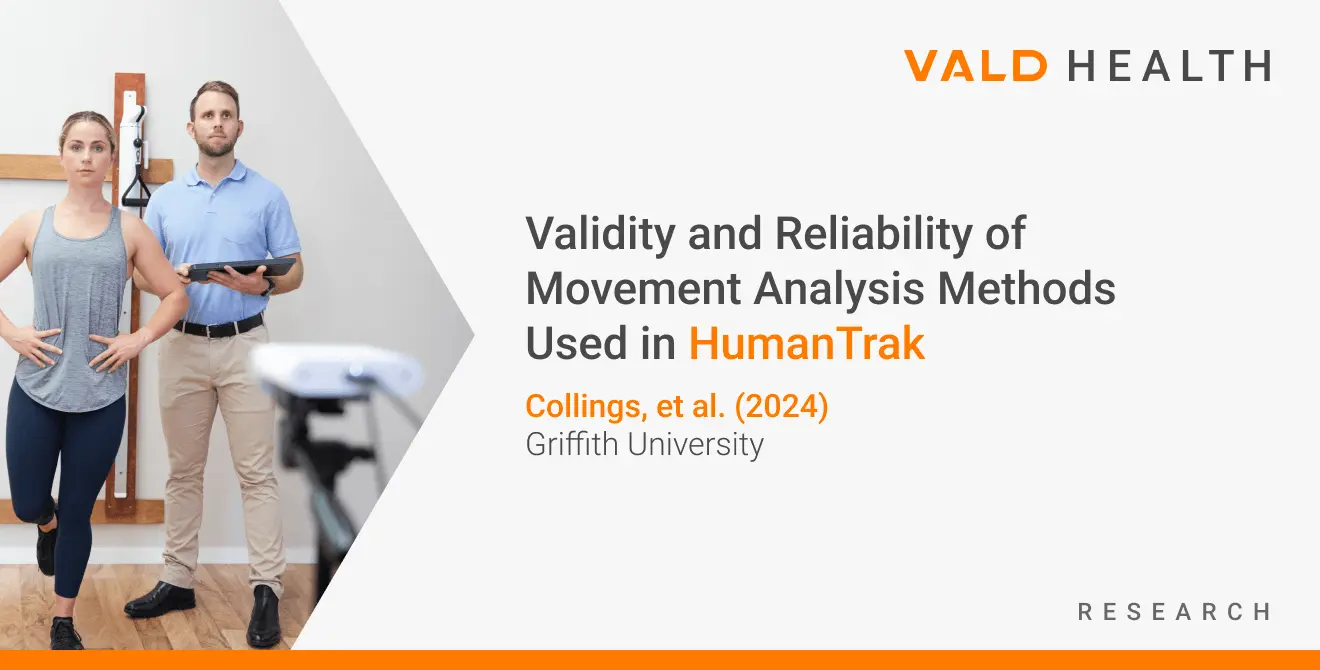Validity and Reliability of Movement Analysis Methods Used in HumanTrak